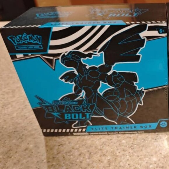 Pokémon TCG: Scarlet & Violet 10.5 Black Bolt Elite Trainer Box (Sealed) - Picture 1 of 2